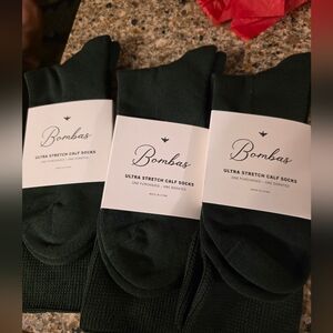 Bombas Men's Ultra Stretch Calf Socks - Dark Green